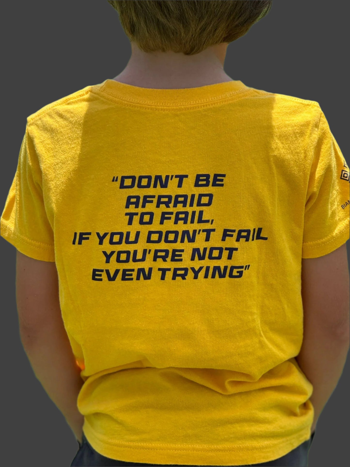 Limited First Edition - DON'T BE AFRAID TO FAIL – Youth Tee