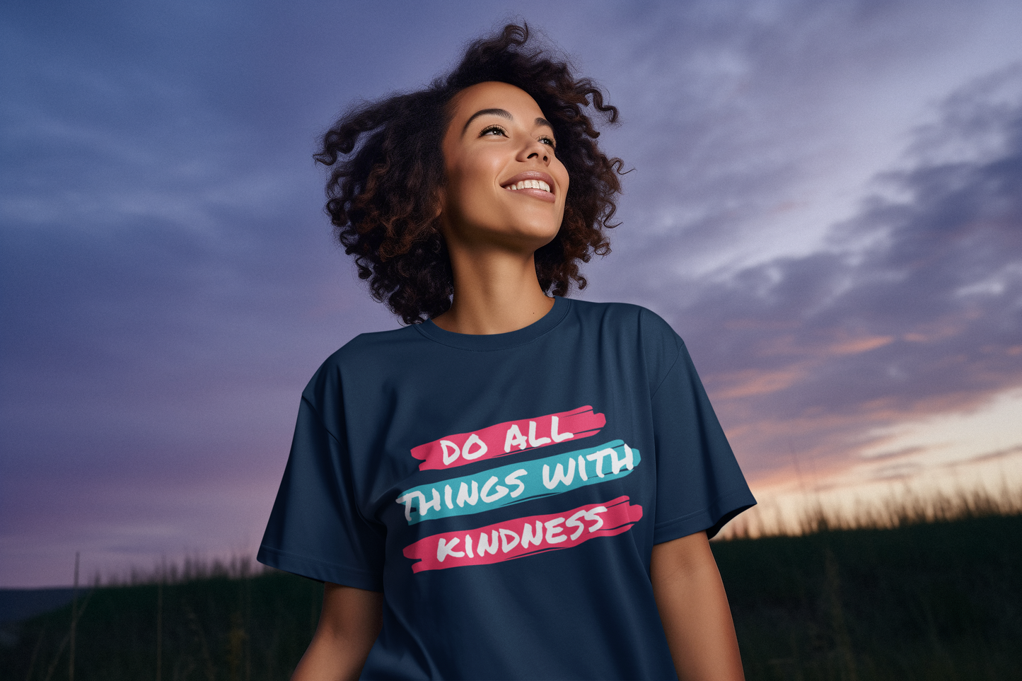 “Do All Things With Kindness” – Women’s Tee | Kindness Collection