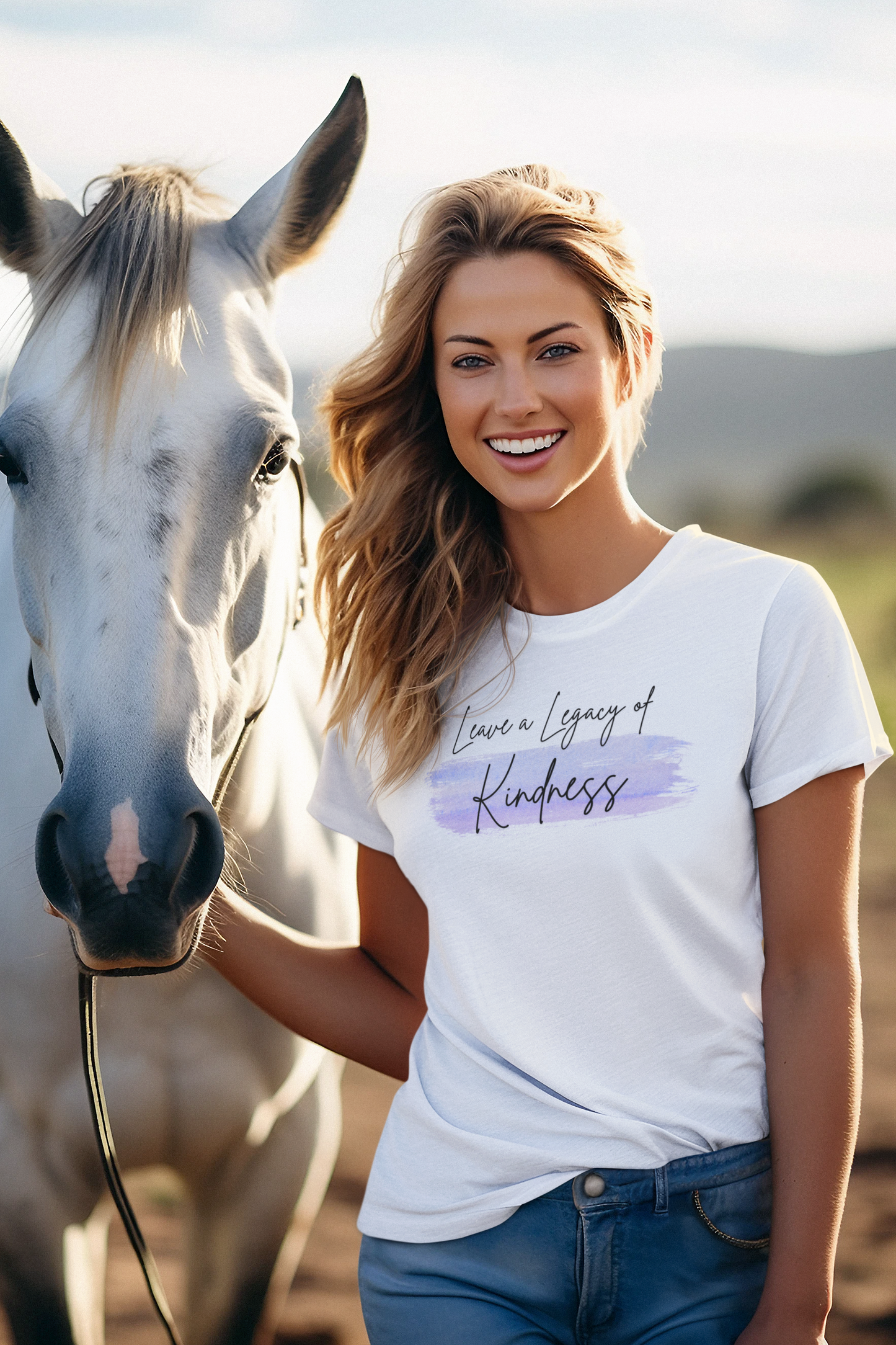 "Leave a Legacy for Kindness" – Women’s Tee | Kindness Collection