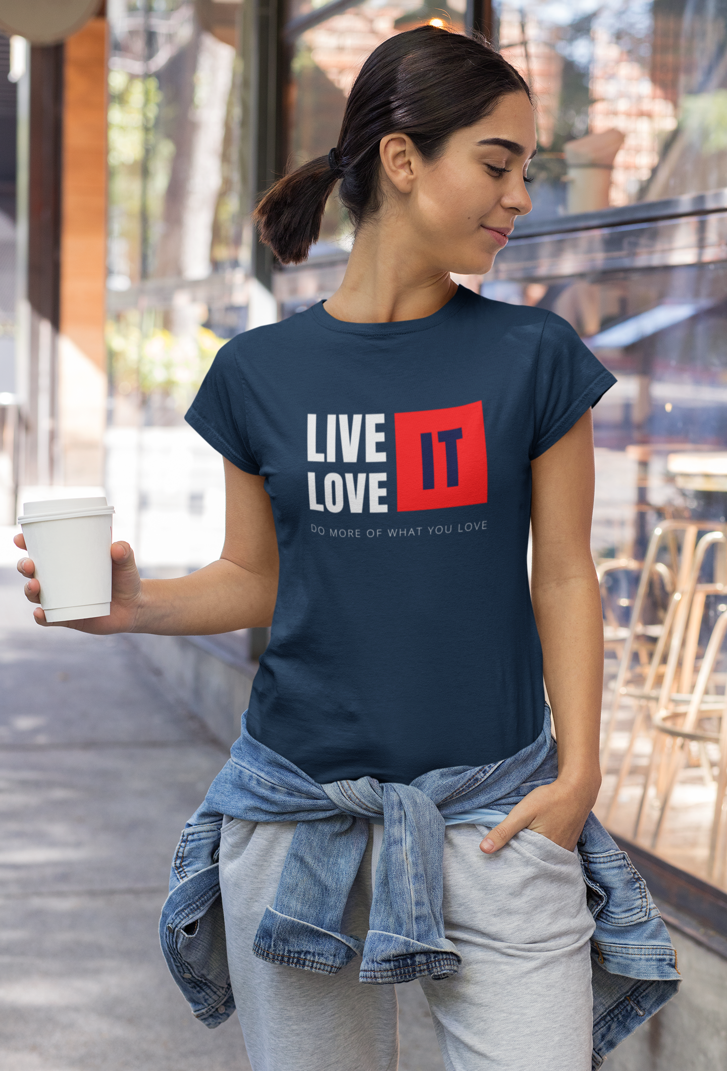 “Live Love It” – Women’s Tee | Kindness Collection