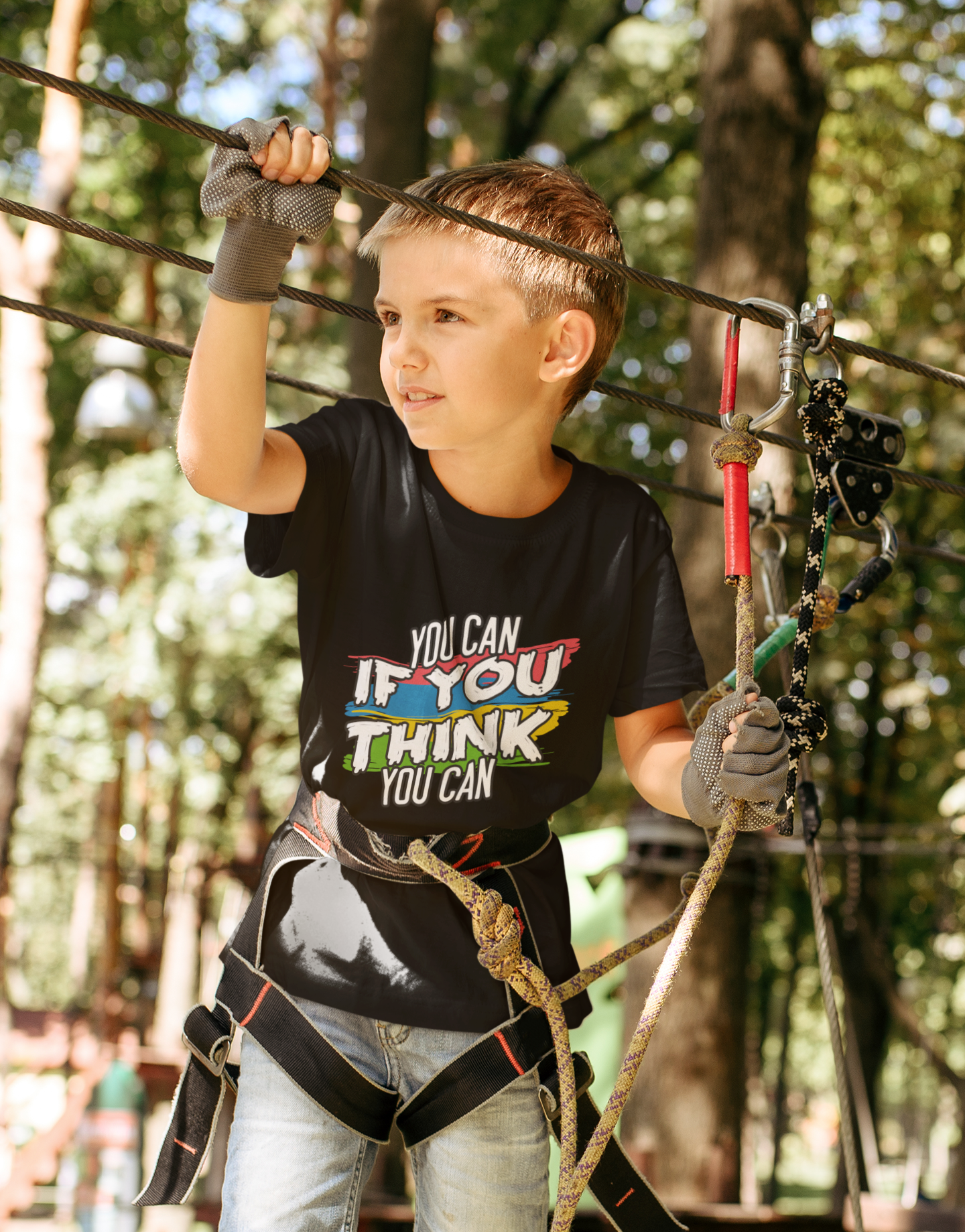 “You Can If You Think You Can” – Kids Tee | Inspire Collection
