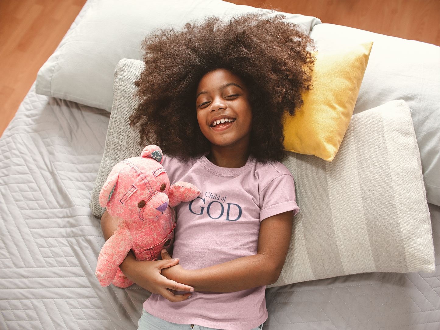 “Child of God” – Toddler Christian Tee | Faith Collection