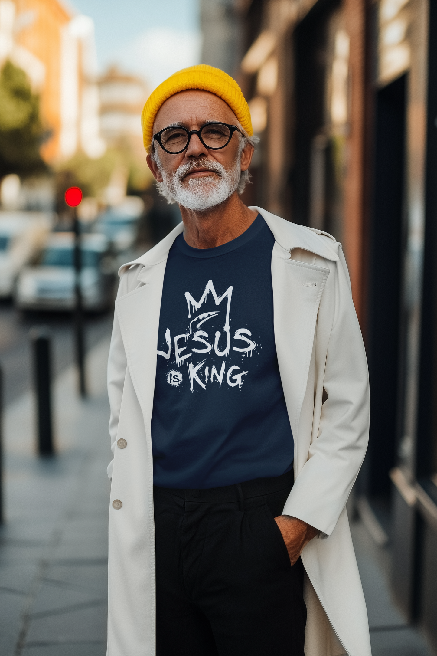 “Jesus is King” – Kids’ Christian Tee | Faith Collection
