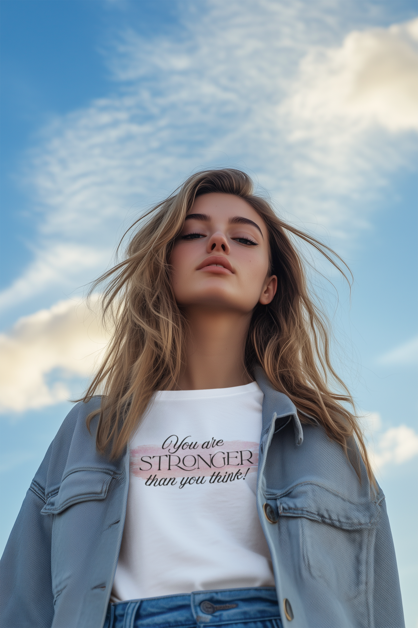 “You Are Stronger Than You Think” – Women’s Tee | Inspire Collection