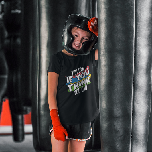 “You Can If You Think You Can” – Kids Tee | Inspire Collection