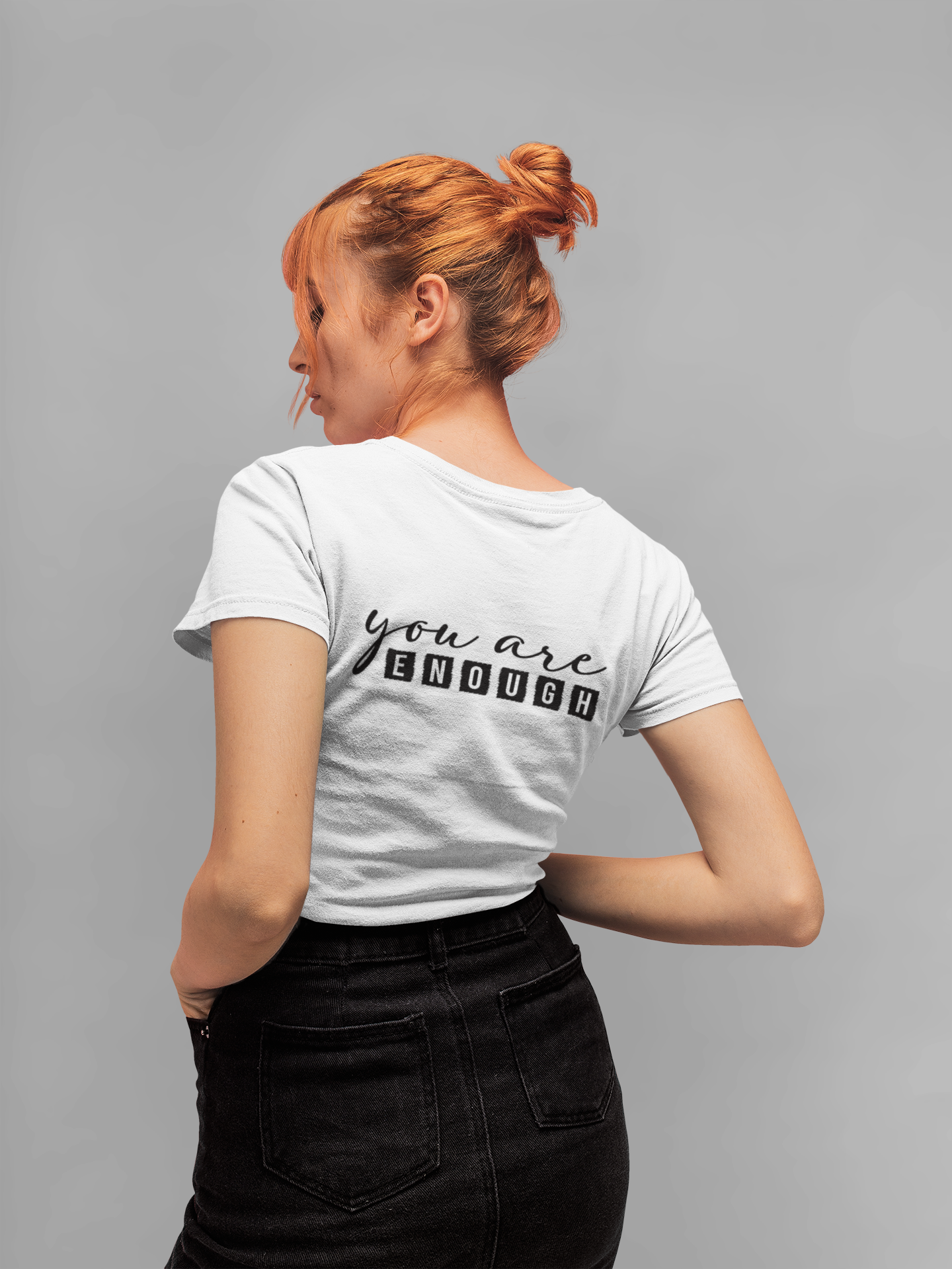“Be You / You Are Enough” – Women’s Tee | Inspire Collection