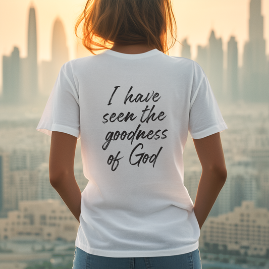 "Goodness of God" – Women’s Christian Tee | Faith Collection