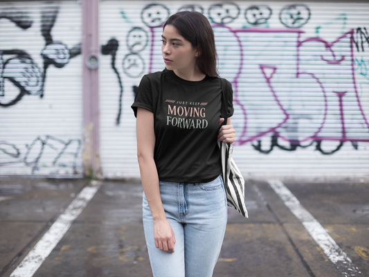 “Just Keep Moving Forward” – Women’s Tee | Inspire Collection