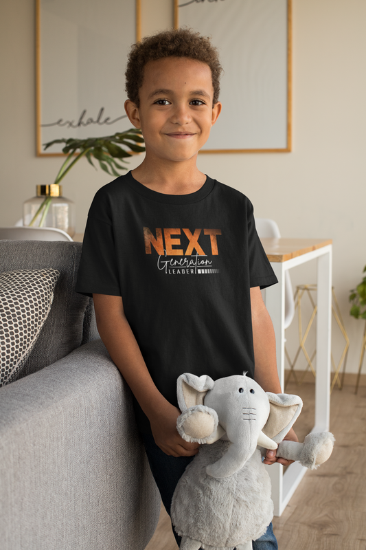"Next Generation Leader" – Kids Inspiration Tee | Inspire CollectionYouth Short Sleeve T-Shirt
